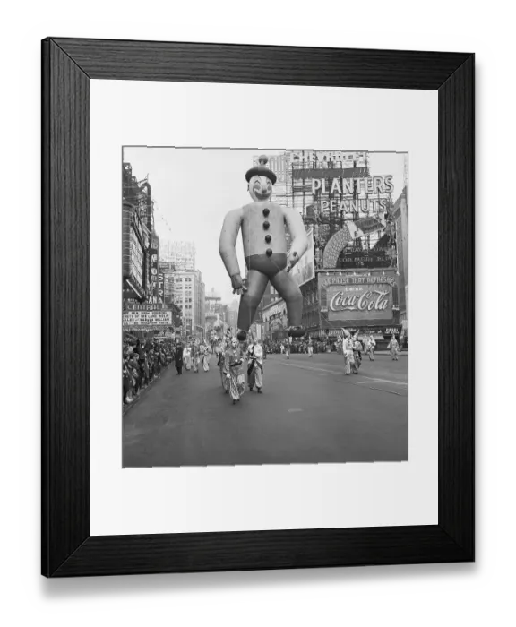 Framed Print : Macy's Thanksgiving Parade 1941 Framed Print : Macy's Thanksgiving Parade 1941