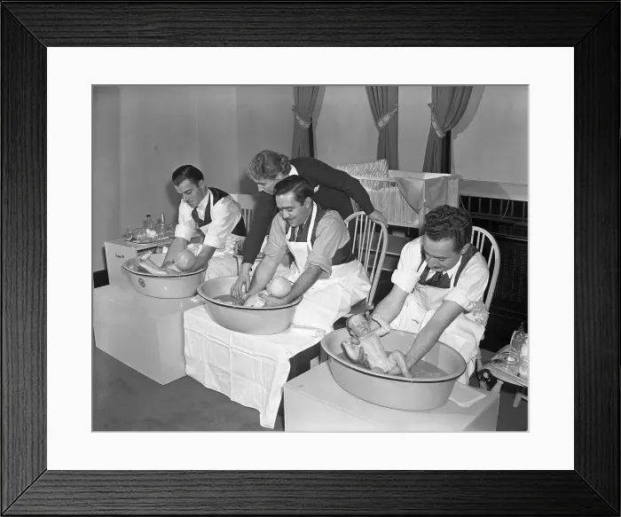 Framed Print : Class for New Fathers Framed Print : Class for New Fathers