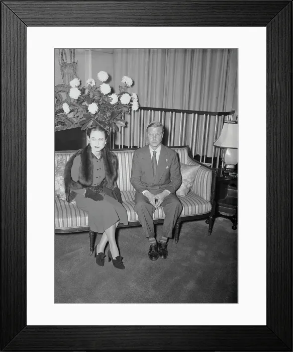 Framed Print : Duke and Duchess of Windsor Framed Print : Duke and Duchess of Windsor