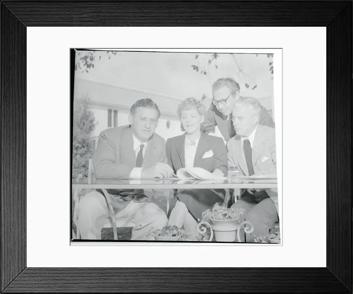Framed Print : David Selznick Becomes a Partner Framed Print : David Selznick Becomes a Partner