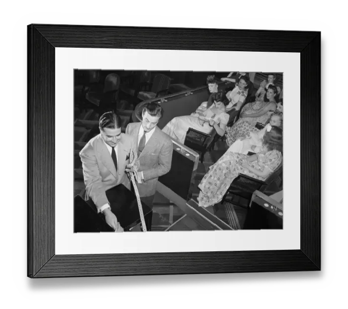 Framed Print : Taxi-dancers Waiting for Customers Framed Print : Taxi-dancers Waiting for Customers