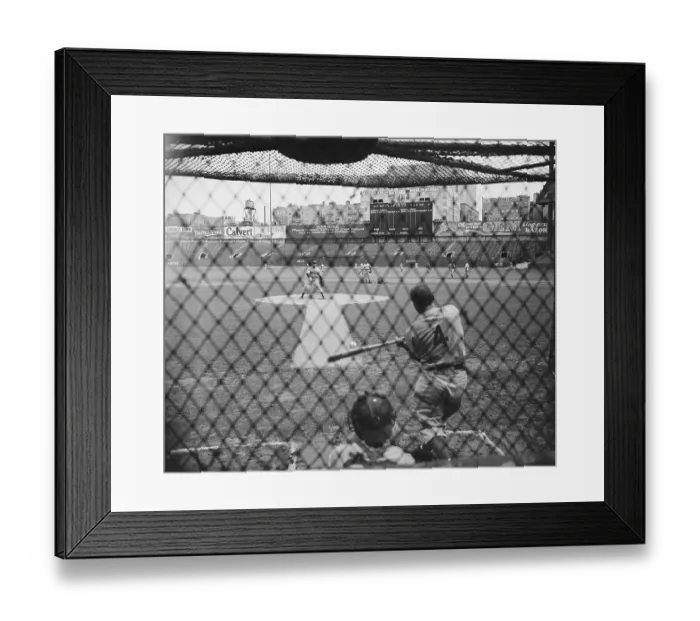 Framed Print : Dolf Camilli Batting Framed Print : Dolf Camilli Batting