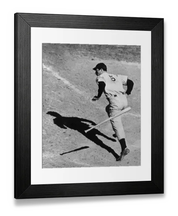 Framed Print : Joe Getting the Hit Framed Print : Joe Getting the Hit