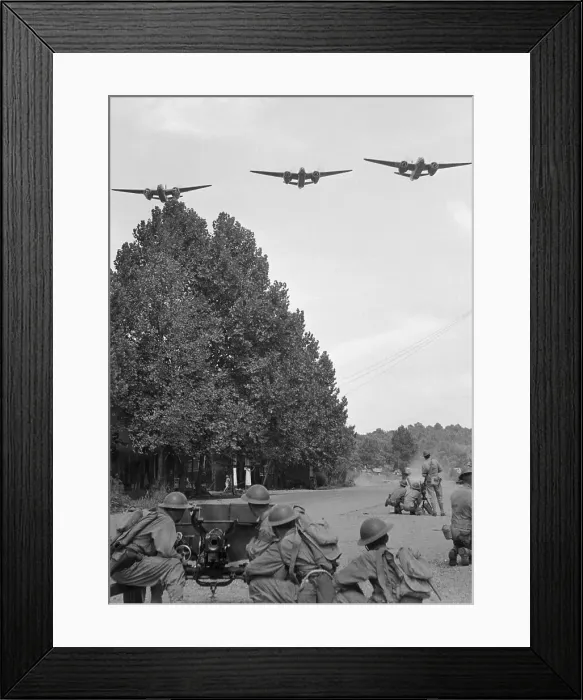 Framed Print : Bombing Planes Coming In For Low Attack Framed Print : Bombing Planes Coming In For Low Attack