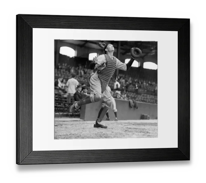Framed Print : Catcher Bill Dickey of the New York Yankees Framed Print : Catcher Bill Dickey of the New York Yankees
