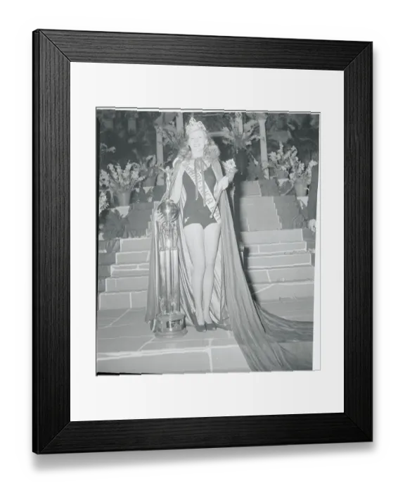 Framed Print : Portrait of Rosemary La Planche Framed Print : Portrait of Rosemary La Planche