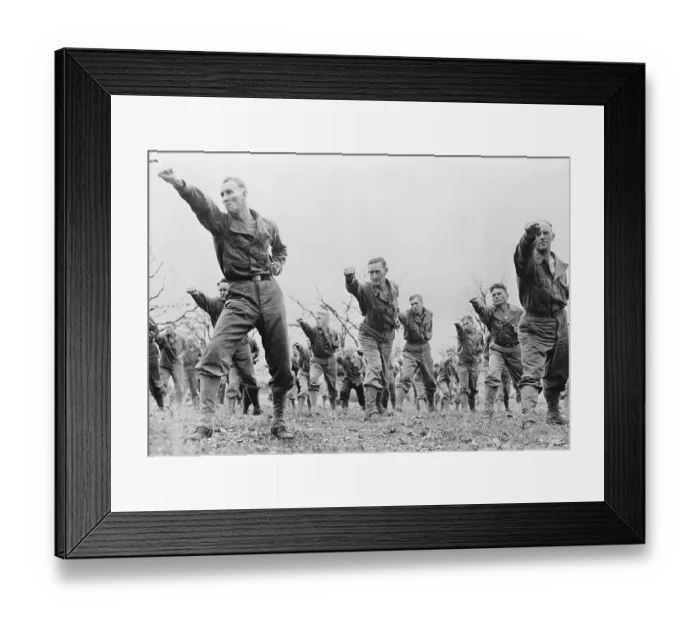 Framed Print : Norwegian-Americans Prepare to Liberate Their Homeland Framed Print : Norwegian-Americans Prepare to Liberate Their Homeland