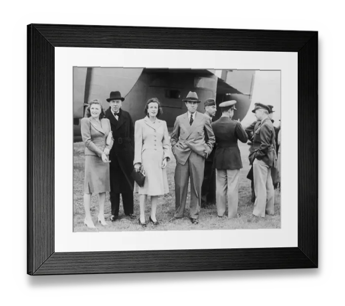 Framed Print : People Visiting the Royal Air Force