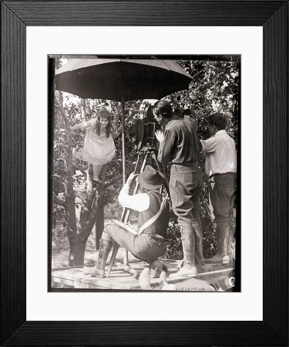 Framed Print : Mary Pickford in Tree