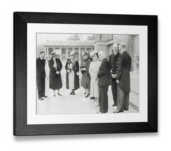 Framed Print : Royalty and Socialites Together Framed Print : Royalty and Socialites Together