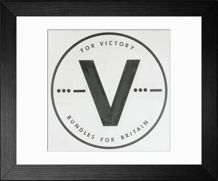 Framed Print : Victory Poster Aimed for Mobilization Against German Regime Framed Print : Victory Poster Aimed for Mobilization Against German Regime