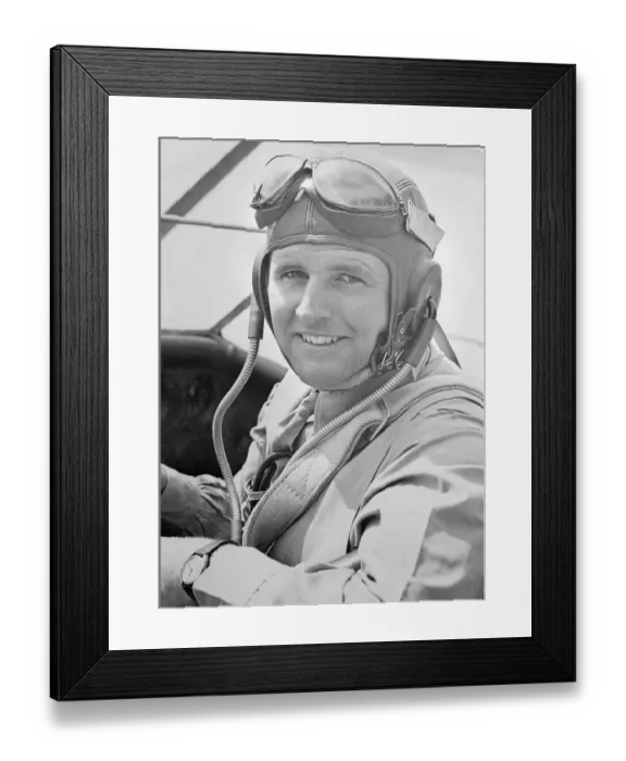 Framed Print : Joseph P Kennedy Jr in Navy Pilot Uniform Framed Print : Joseph P Kennedy Jr in Navy Pilot Uniform