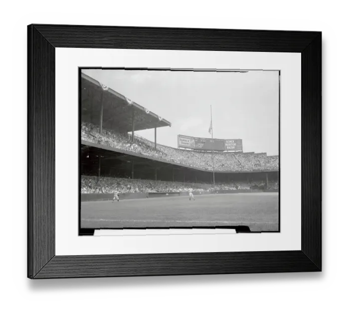 Framed Print : General View of Playing Field Framed Print : General View of Playing Field