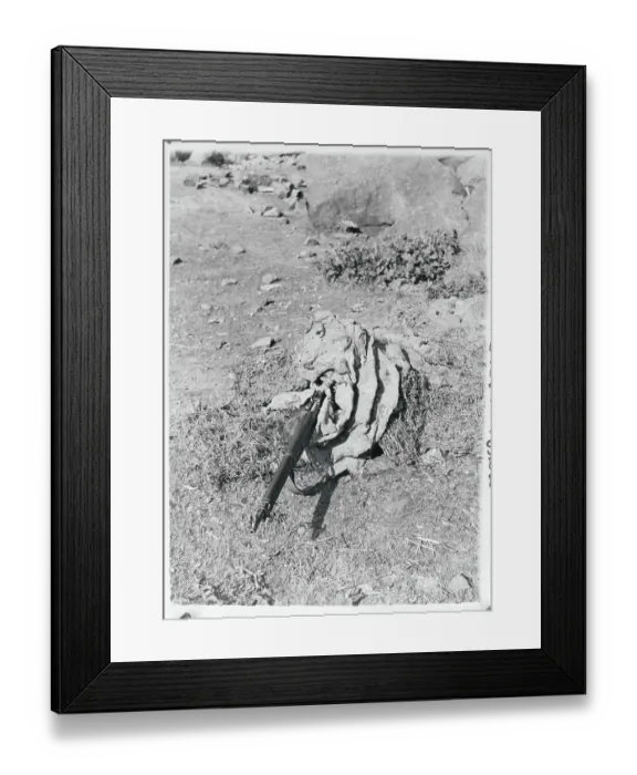 Framed Print : Display of Camouflaged Rubber Material Framed Print : Display of Camouflaged Rubber Material