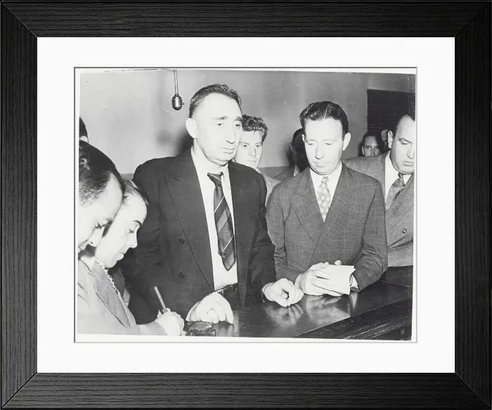 Framed Print : Portrait of Adolf Henry A. Walischewski at His Federal Trial Framed Print : Portrait of Adolf Henry A. Walischewski at His Federal Trial