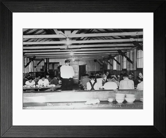 Framed Print : Prison Camp Framed Print : Prison Camp