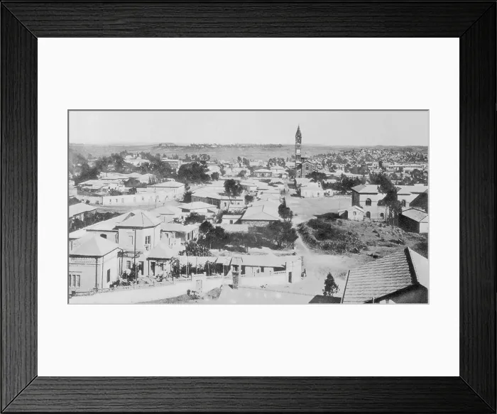 Framed Print : Aerial View of Asmara Framed Print : Aerial View of Asmara