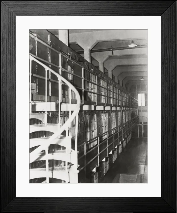 Framed Print : Cells at Alcatraz Prison Framed Print : Cells at Alcatraz Prison