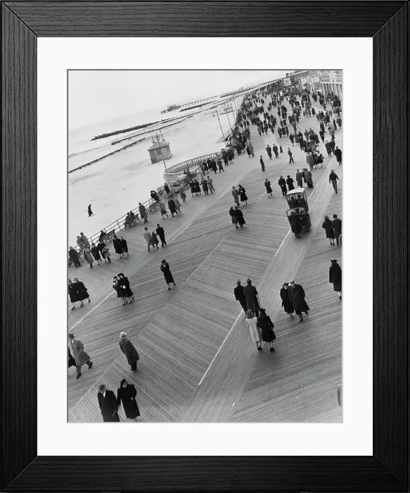 Framed Print : Easter at Coney Island