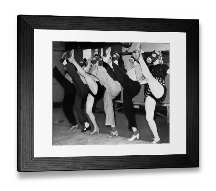 Framed Print : Windmill Theater Showgirls Framed Print : Windmill Theater Showgirls