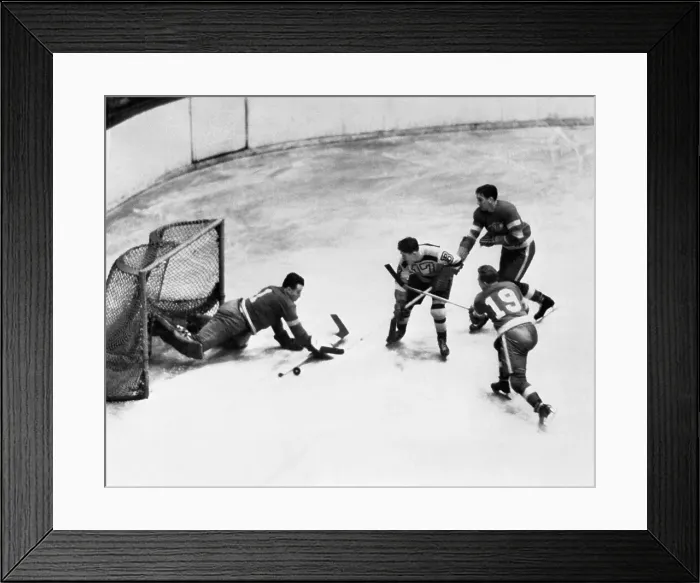 Framed Print : Bruins Trip Red Wings Framed Print : Bruins Trip Red Wings