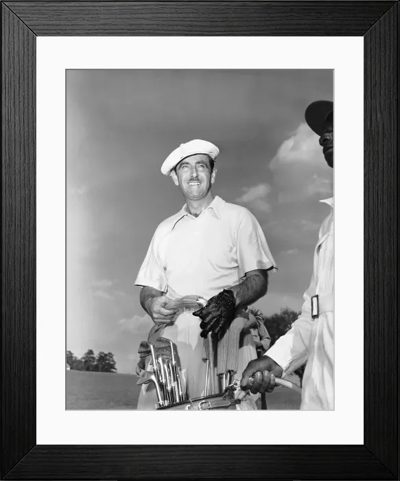 Framed Print : Lloyd Mangrum at Masters Tournament Framed Print : Lloyd Mangrum at Masters Tournament