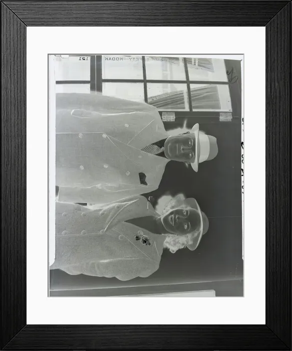 Framed Print : Spruille Braden and Daughter Framed Print : Spruille Braden and Daughter