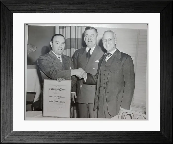 Framed Print : Airline Officials at Safety Council Event Framed Print : Airline Officials at Safety Council Event
