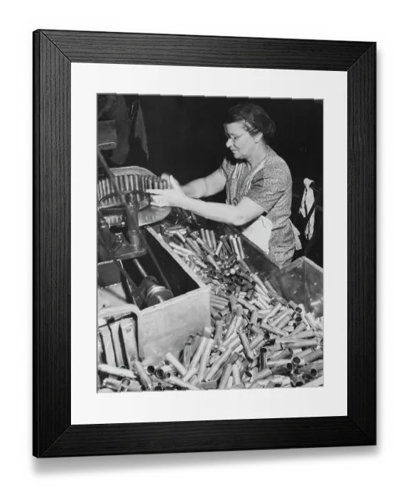 Framed Print : Stocking Democracy's Arsenal Framed Print : Stocking Democracy's Arsenal