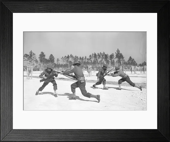 Framed Print : Soldiers in Training for Hand to Hand Combat Framed Print : Soldiers in Training for Hand to Hand Combat