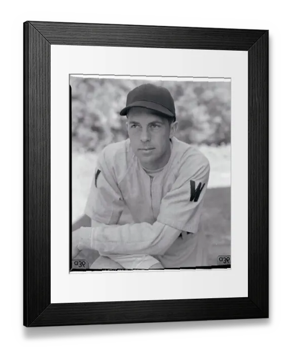 Framed Print : Portrait of Cecil Travis Framed Print : Portrait of Cecil Travis