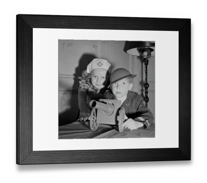Framed Print : Youngsters at the American Toy Fair Framed Print : Youngsters at the American Toy Fair