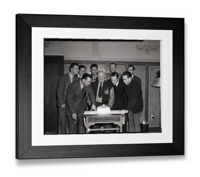 Framed Print : Players Celebrating Honus Wagner Birthday Framed Print : Players Celebrating Honus Wagner Birthday