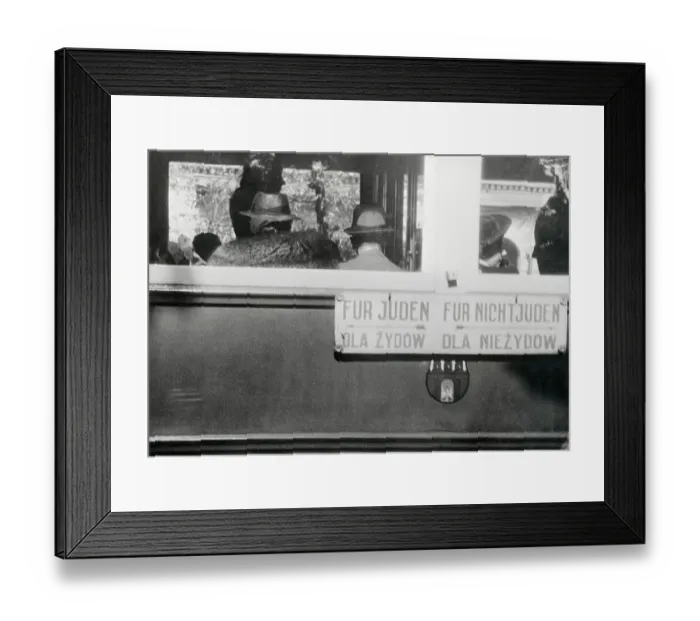 Framed Print : Segregated Train Framed Print : Segregated Train