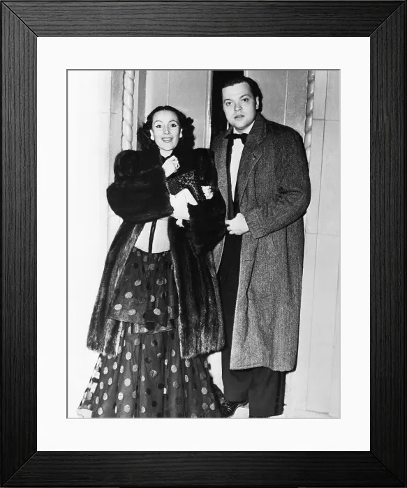 Framed Print : Dolores Del Rio And Orson Welles Framed Print : Dolores Del Rio And Orson Welles