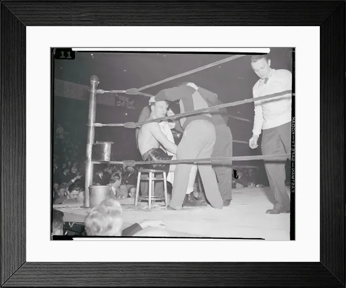 Framed Print : Clarence Burman Inhaling Smelling Salt Framed Print : Clarence Burman Inhaling Smelling Salt