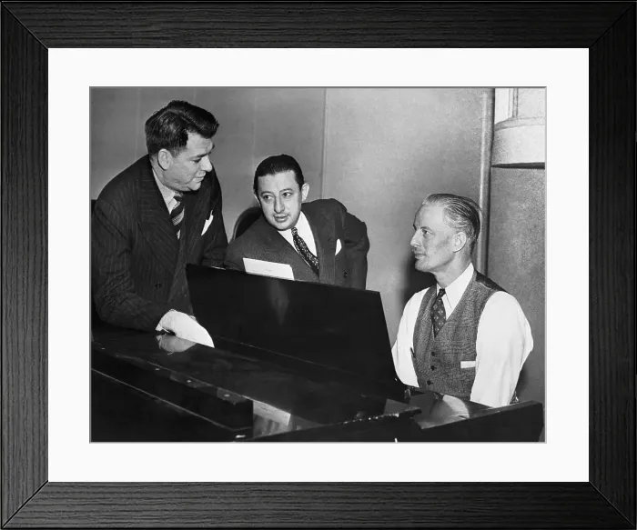 Framed Print : Entertainers and Members of ASCAP Framed Print : Entertainers and Members of ASCAP