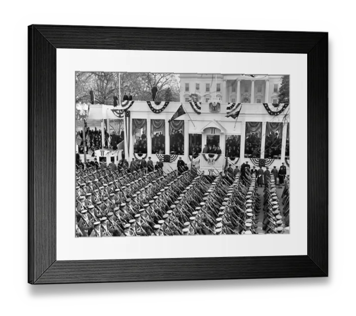 Framed Print : West Point Cadets in an Inaugural Parade Framed Print : West Point Cadets in an Inaugural Parade