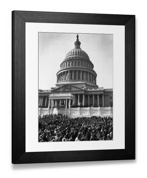 Framed Print : Third Inauguration of Franklin Roosevelt Framed Print : Third Inauguration of Franklin Roosevelt
