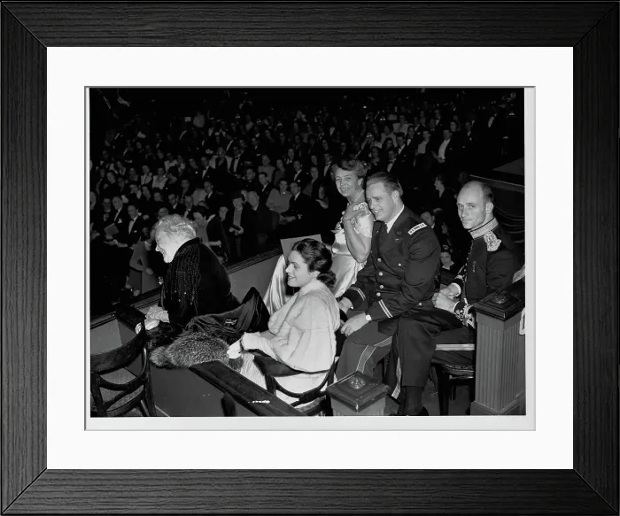 Framed Print : President's Family at Inaugural Gala Framed Print : President's Family at Inaugural Gala