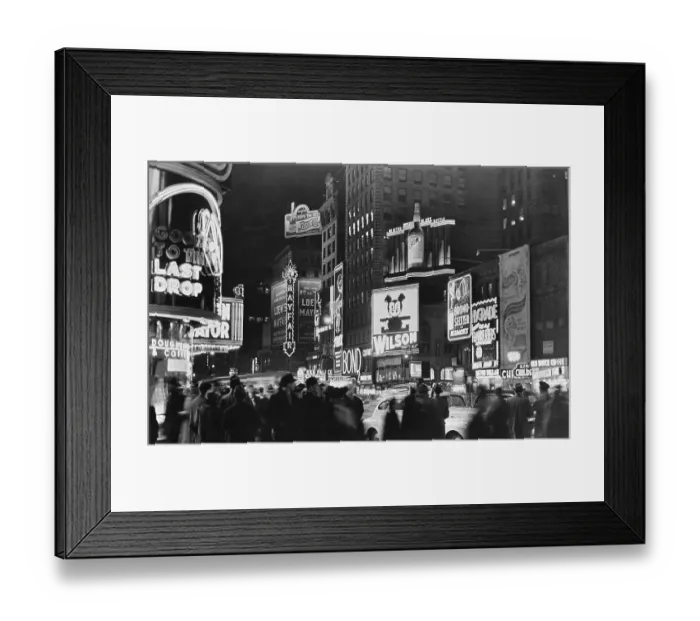 Framed Print : Broadway Theater Signs Framed Print : Broadway Theater Signs