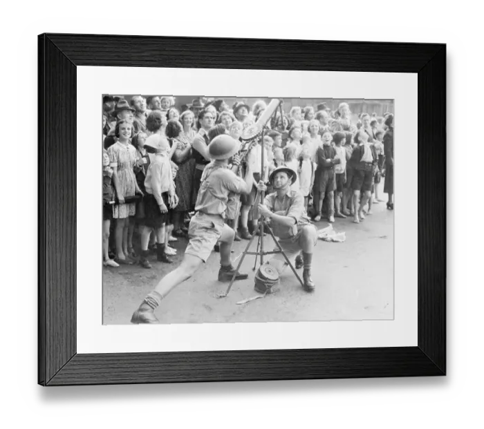 Framed Print : Australian Machine Gun Display Framed Print : Australian Machine Gun Display