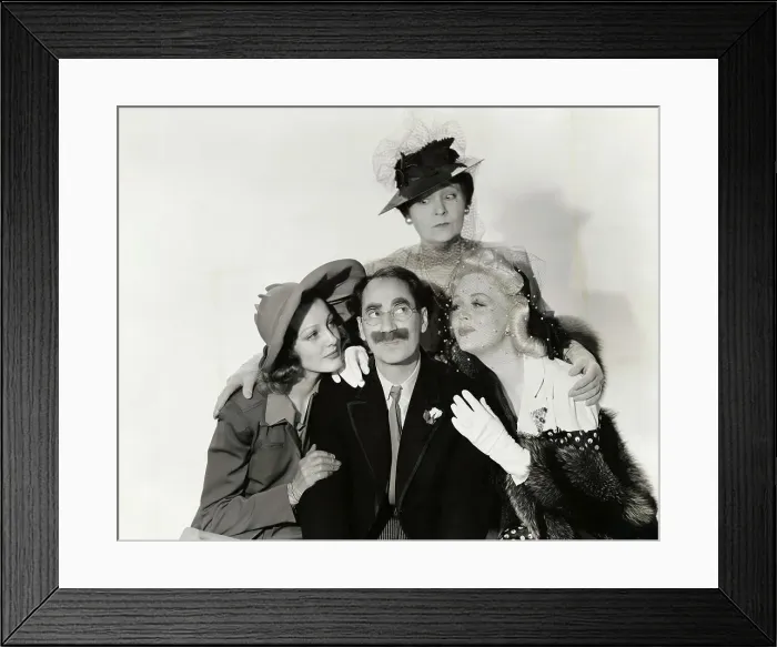 Framed Print : Groucho Marx and Cast of The Bargain Basement Framed Print : Groucho Marx and Cast of The Bargain Basement