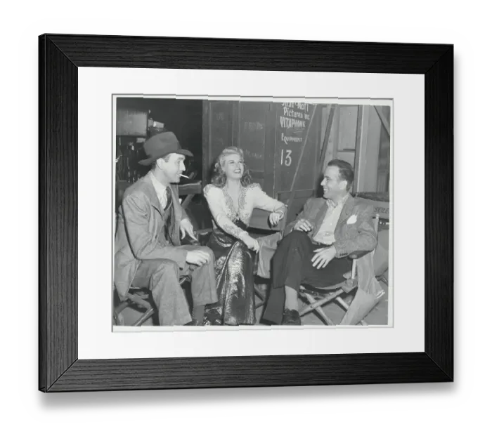 Framed Print : Humphrey Bogart with Irene Manning and Joe Downing Framed Print : Humphrey Bogart with Irene Manning and Joe Downing