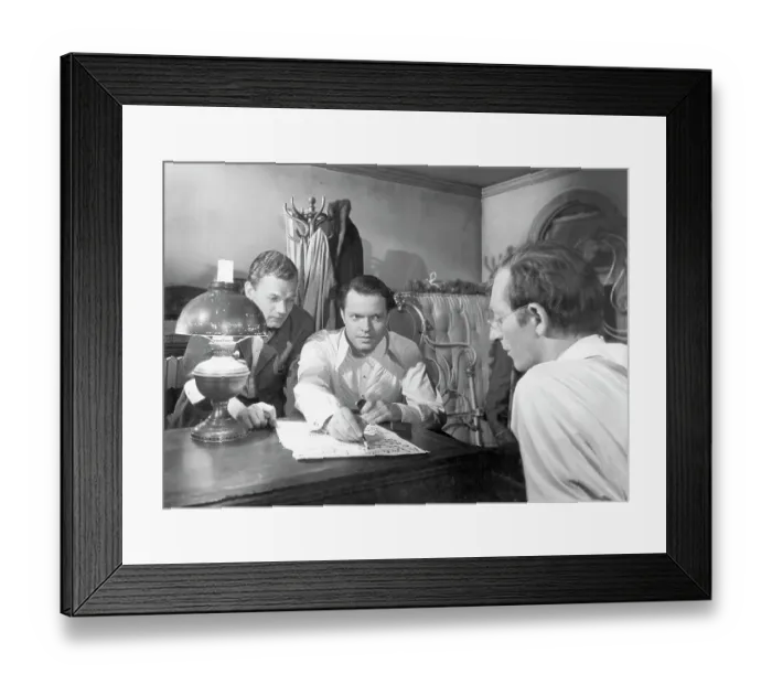 Framed Print : Orson Welles in Citizen Kane Framed Print : Orson Welles in Citizen Kane