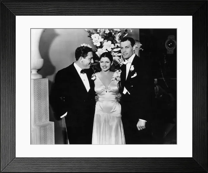 Framed Print : R.Hayworth W / S.Tracy &Gary Leon In Film Framed Print : R.Hayworth W / S.Tracy &Gary Leon In Film