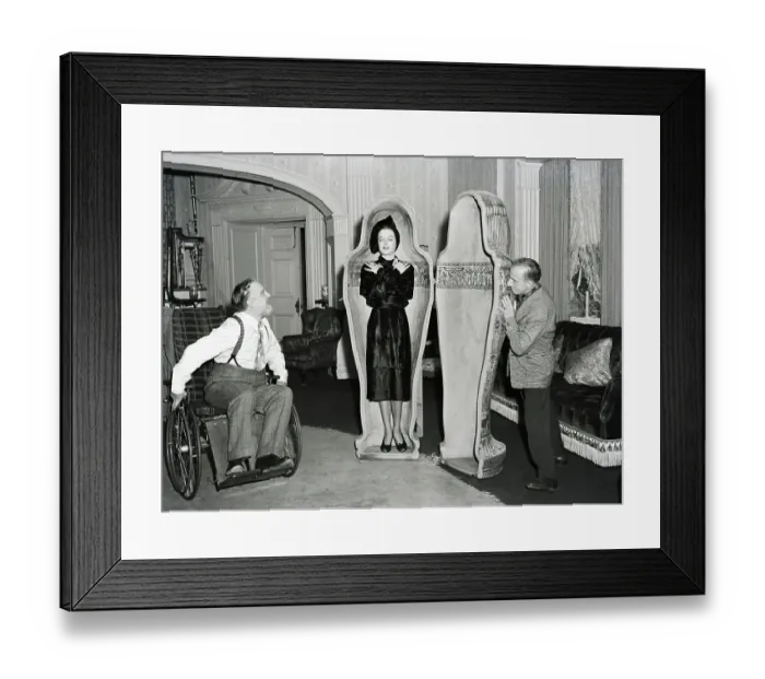 Framed Print : Woman Placed In Mummy Casket Framed Print : Woman Placed In Mummy Casket
