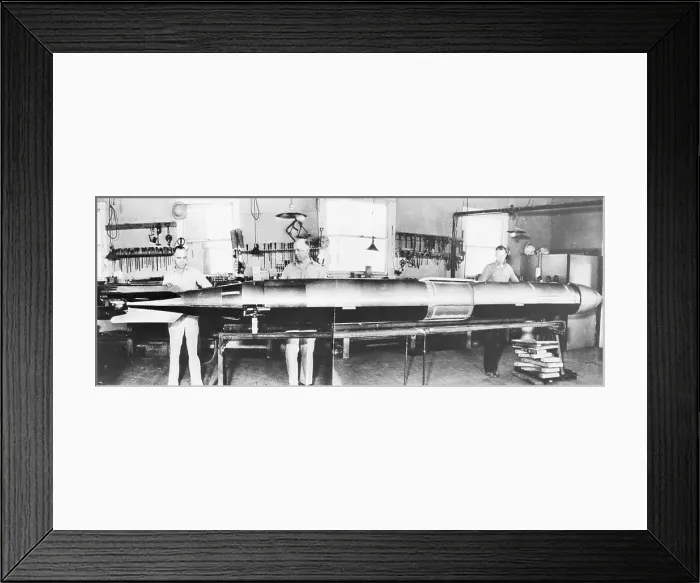 Framed Print : A Goddard Rocket Framed Print : A Goddard Rocket