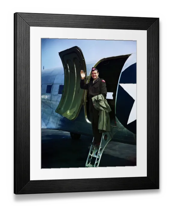 Framed Print : Bob Hope Wearing Military Uniform Framed Print : Bob Hope Wearing Military Uniform