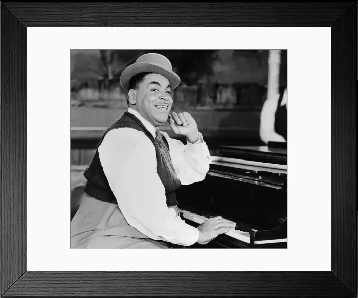 Framed Print : Jazz Musician Thomas Fats Waller